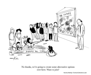 Source: Kendra Allenby / CartoonCollections.com.Figure 14.2 You can annotate this cartoon at https://bit.ly/ TeachingEnv-Humor